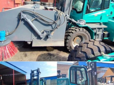 Kaystar customized 4WD sweeping equipment for customers