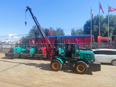 4×4 forklifts can also be used as cranes – Kaystar Forklift Boom（Fly Jib）